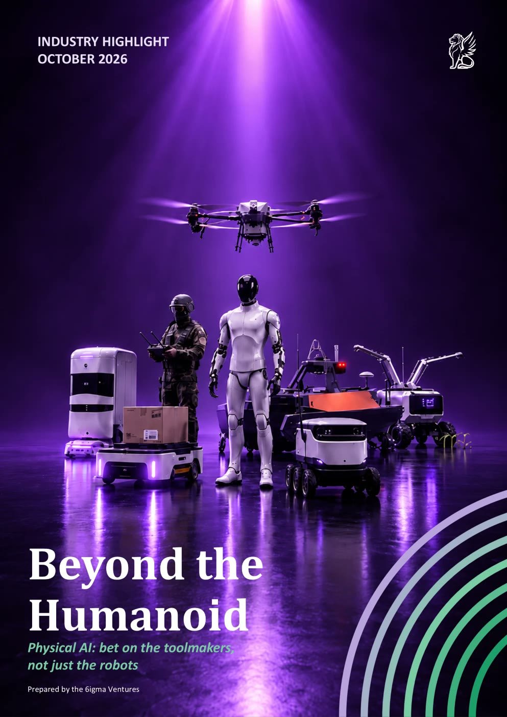 First page of the report: Beyond the Humanoid